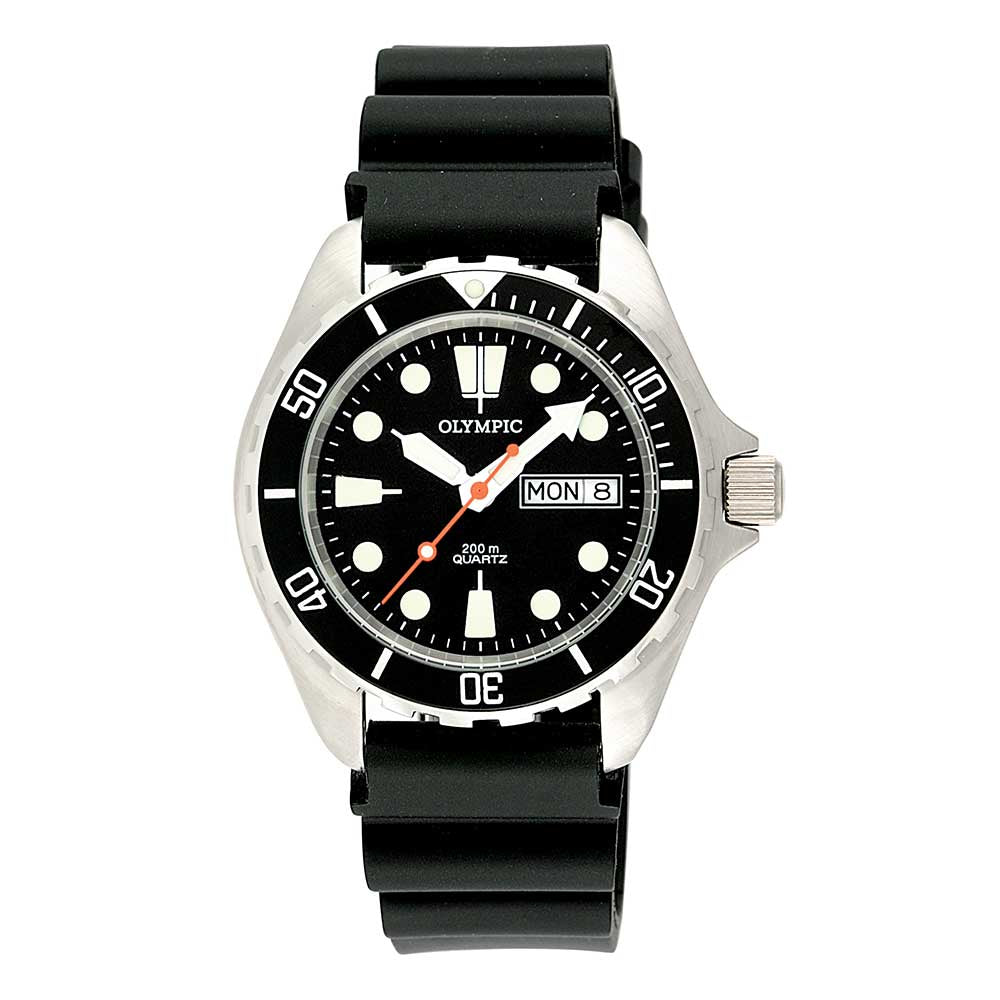 Classic Gents Dive Watch - 200m - Black