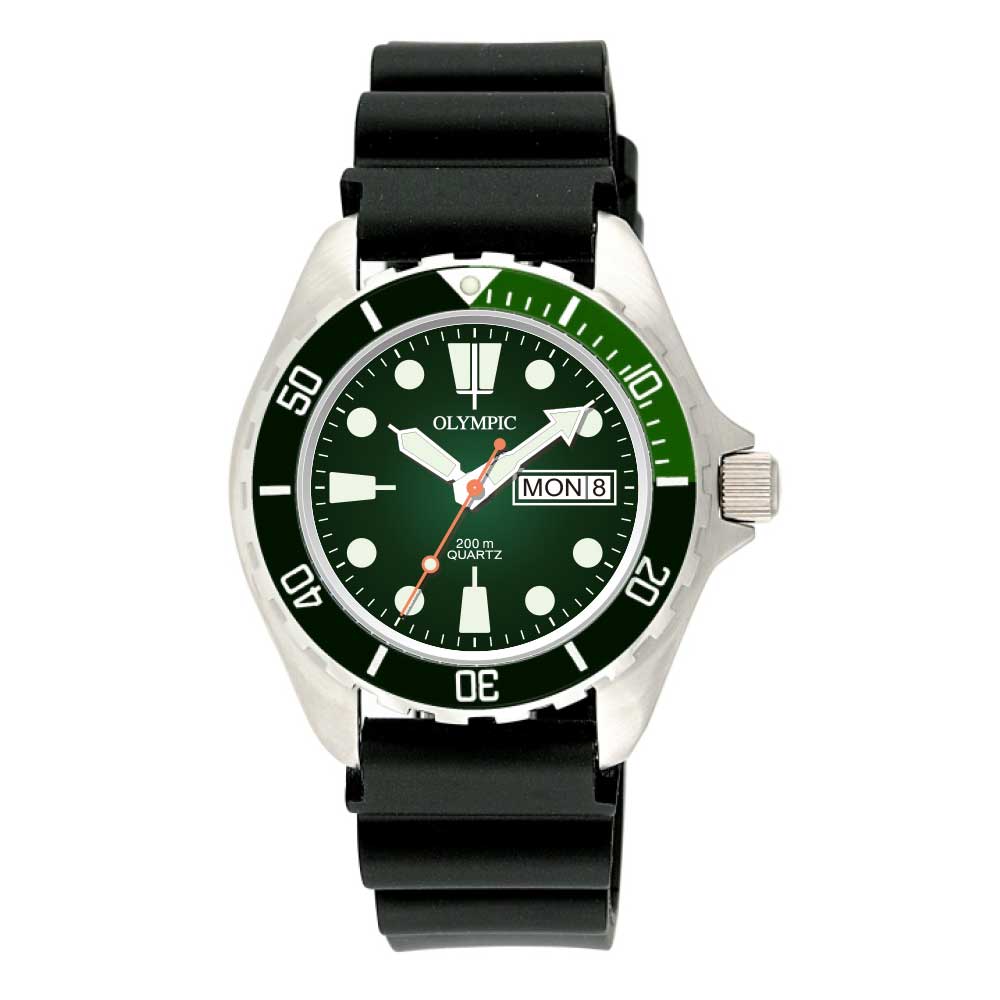 Classic Gents Dive Watch - 200m - Green