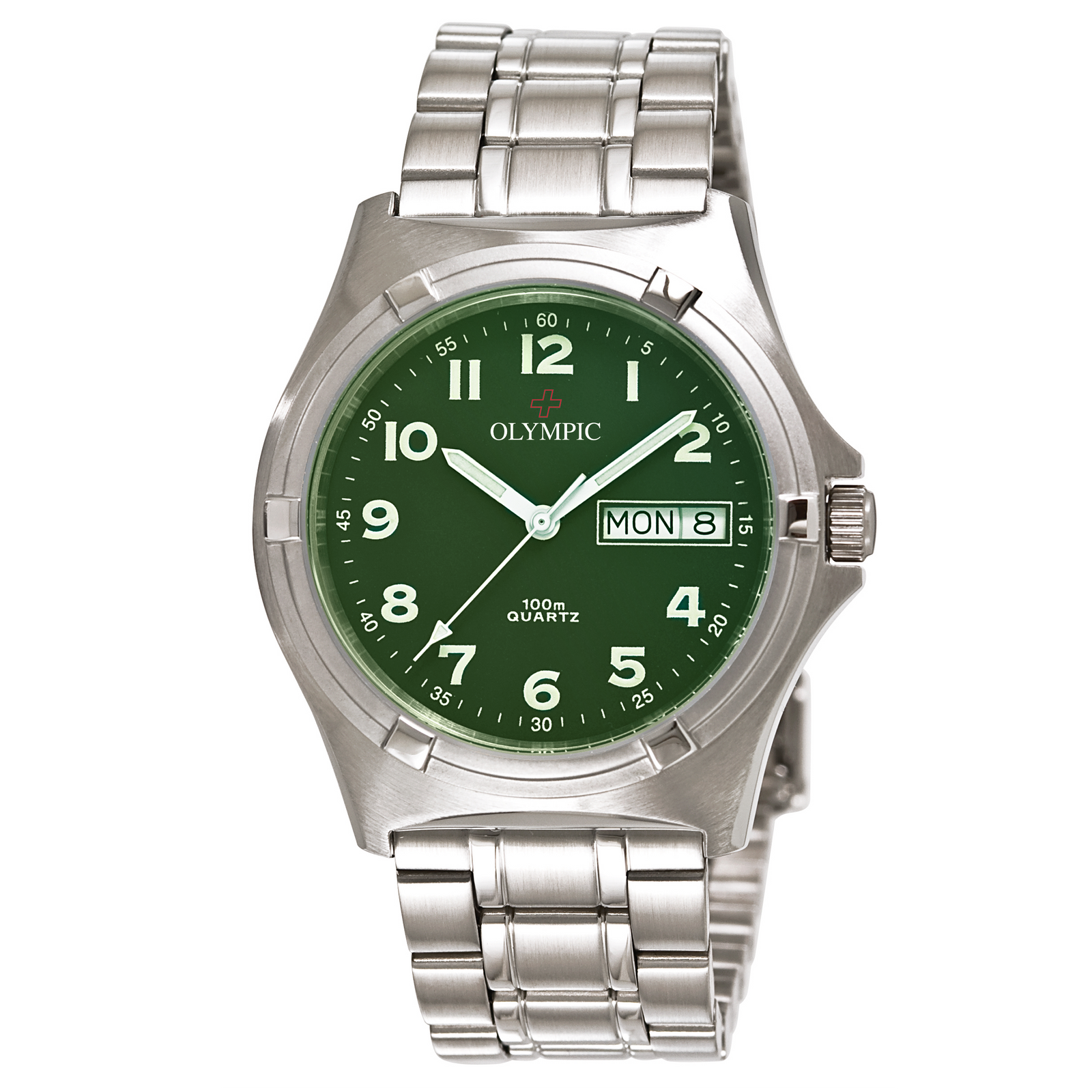 Men's Workwatch - Green Numbers