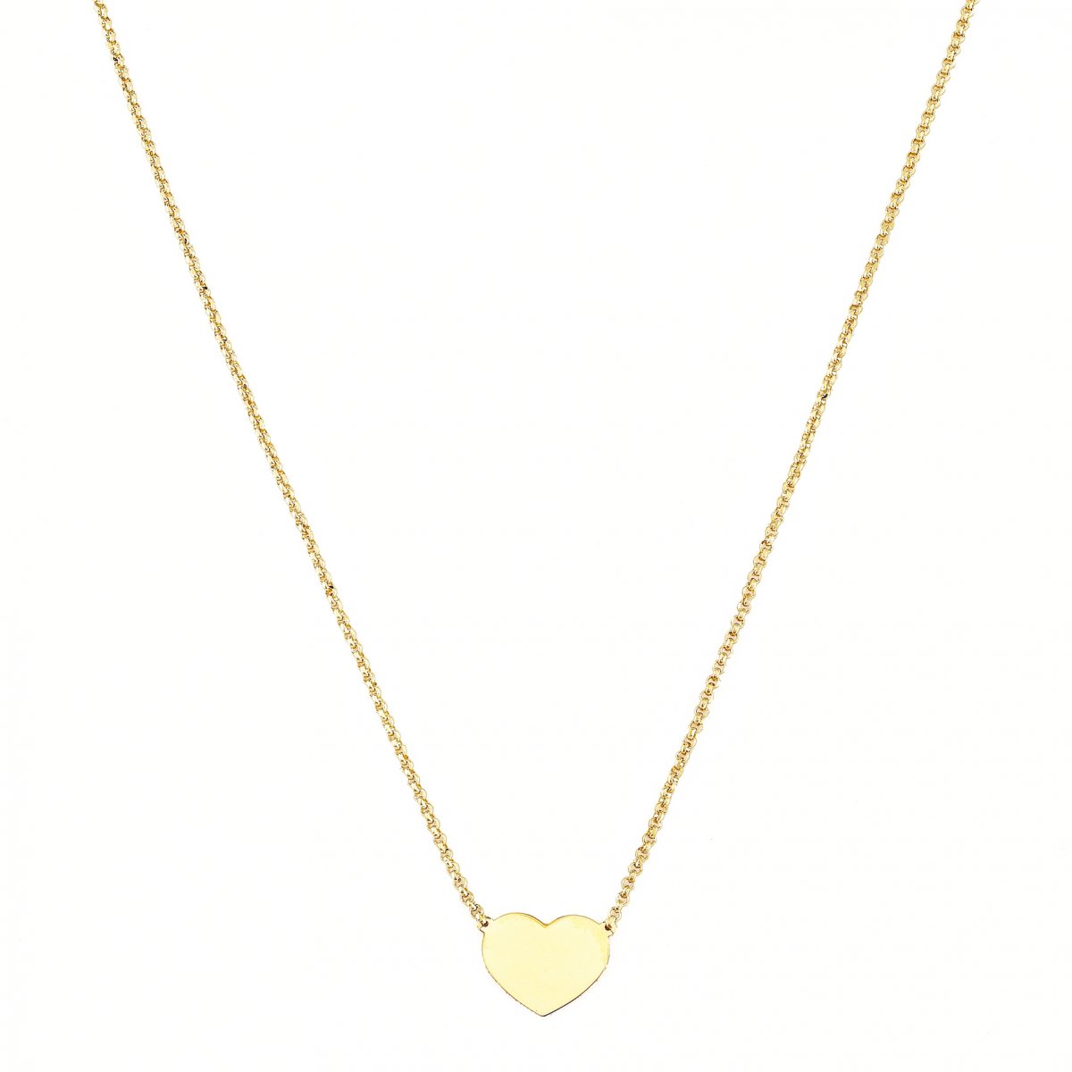 Amen Heart Necklace - Gold