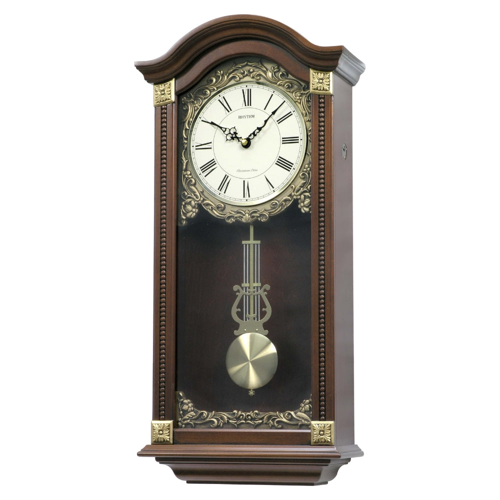 Rhythm Pendulum Wall Clock 28.50x59cm – Westminster Chime
