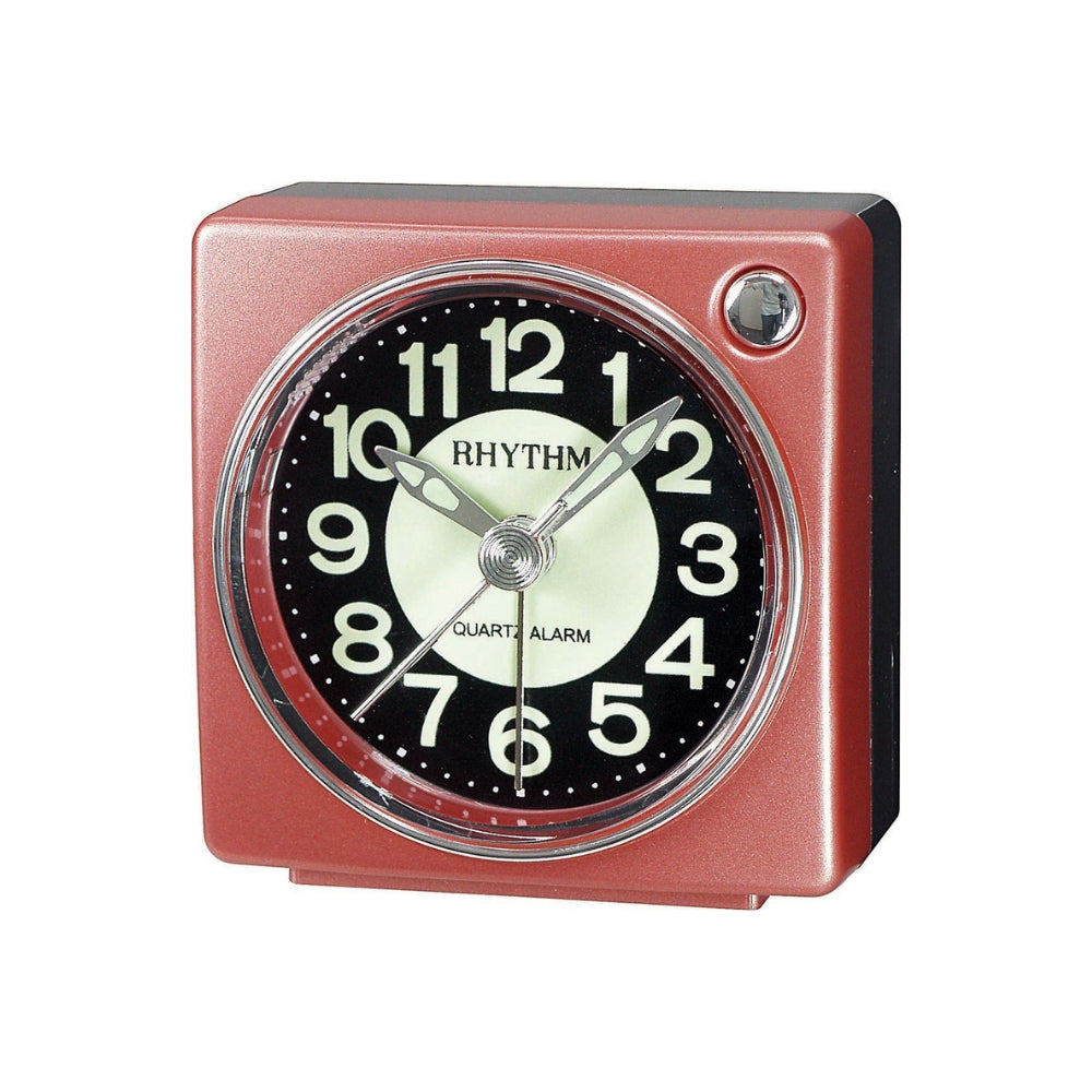 Rhythm Alarm Clock – Luminous Dial Red