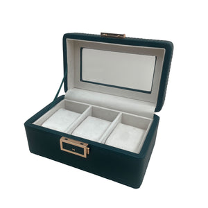 3 Slot Watch Box - Green