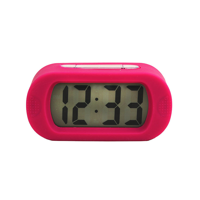 Jelly Alarm Clock - Hot Pink