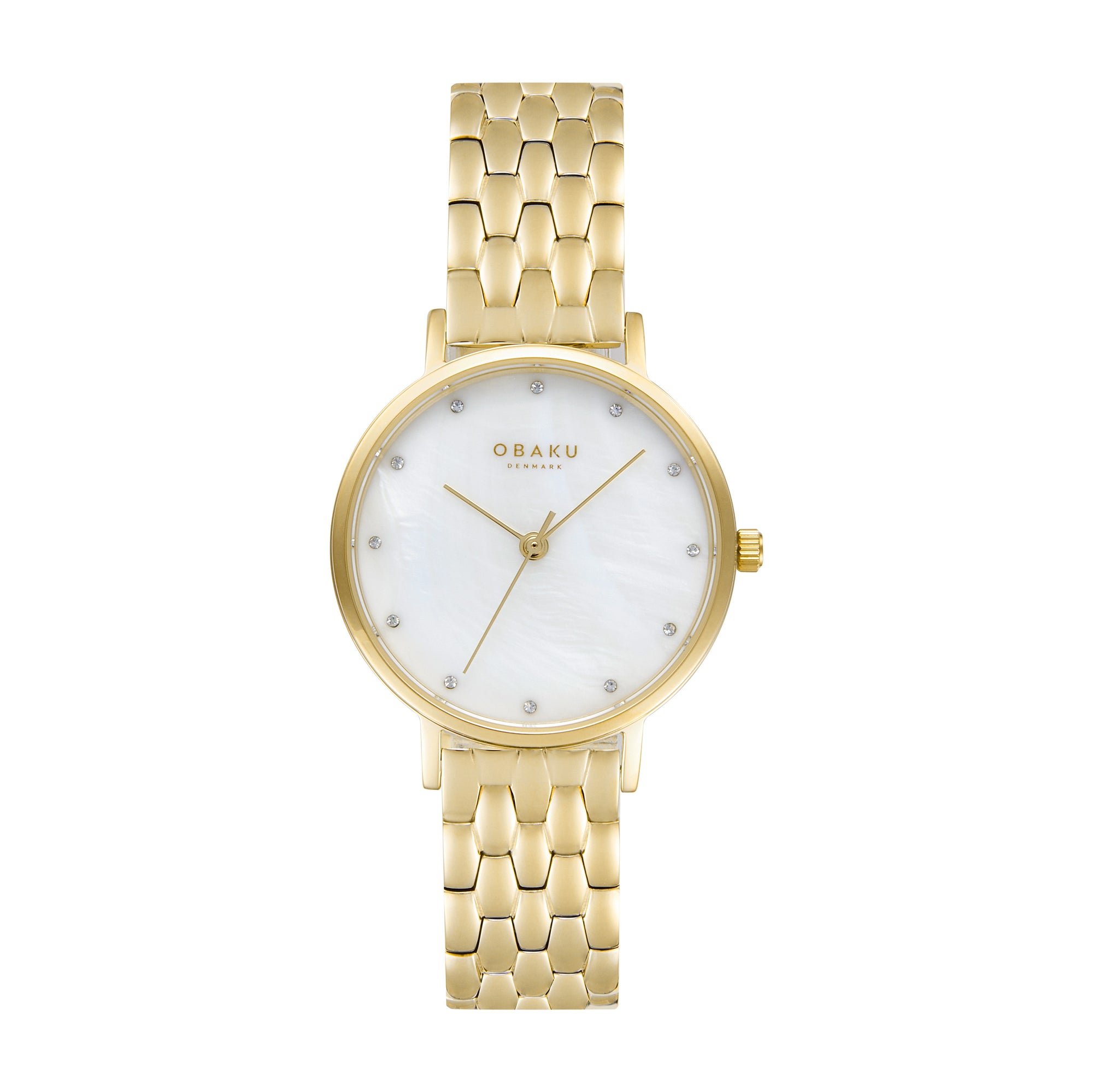 Obaku Ladies Brink Lille Perlemor - Cider