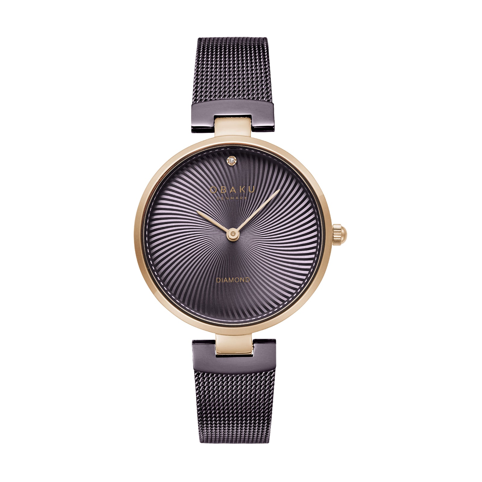 Obaku Ladies Diamant - Walnut