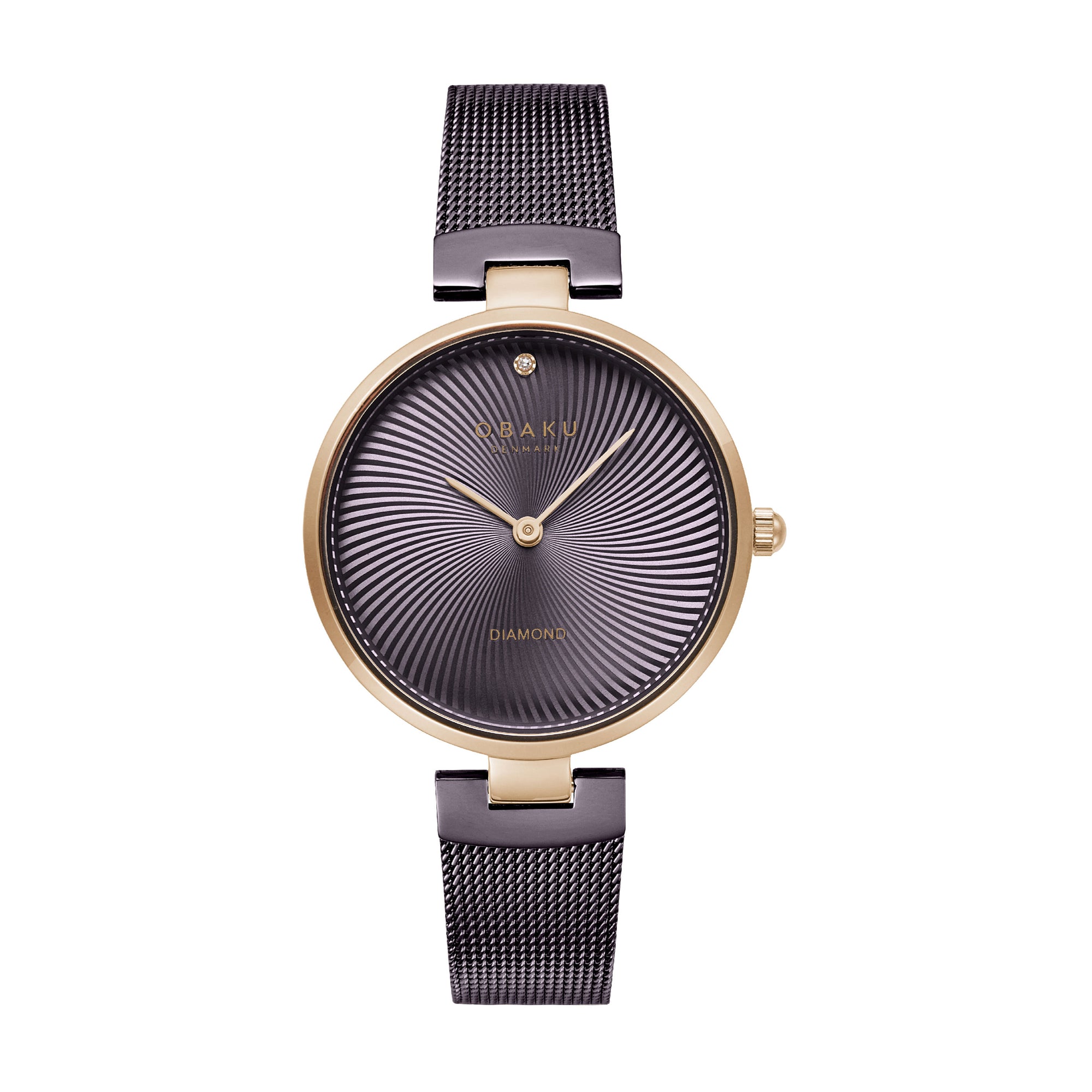 Obaku Ladies Diamant - Walnut