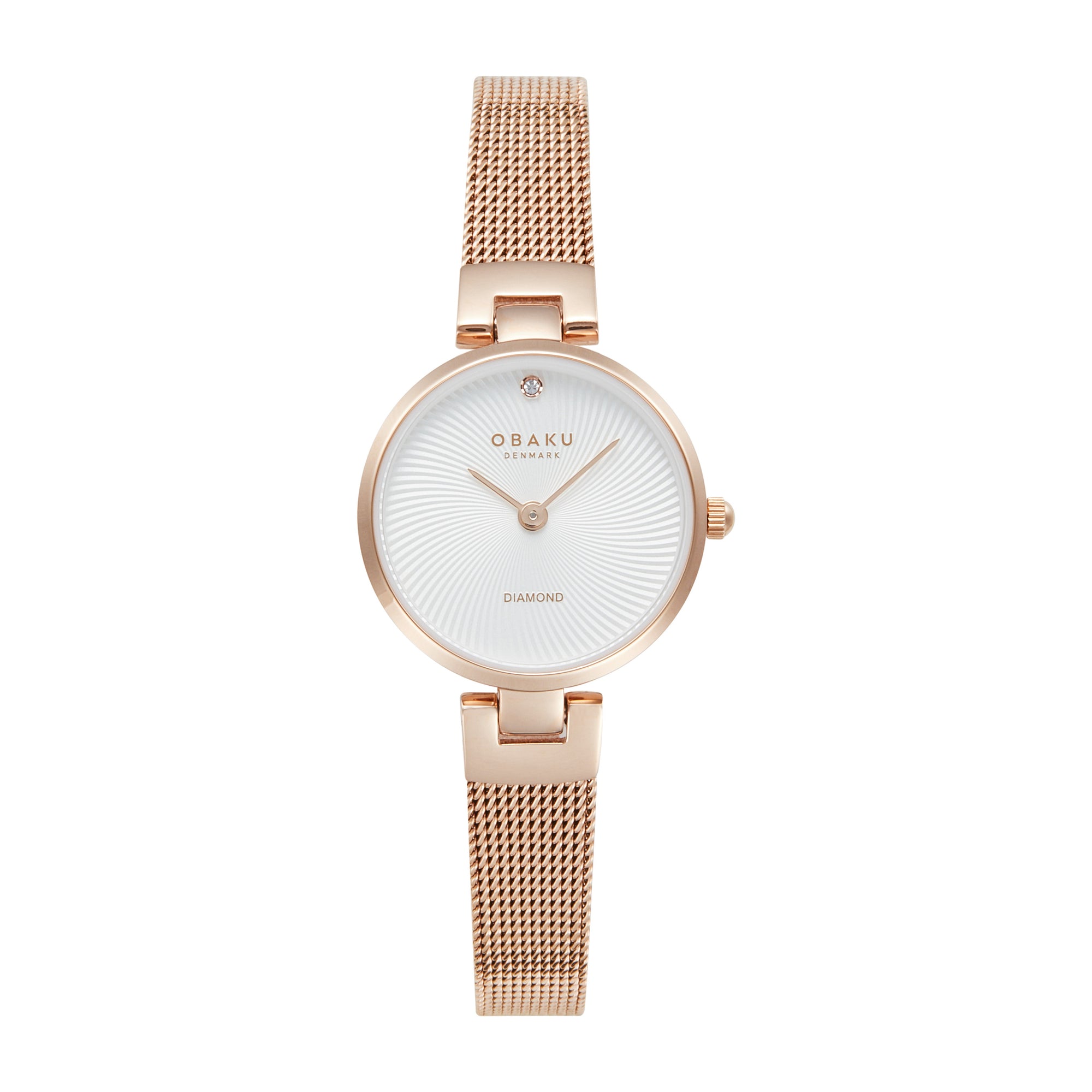 Obaku Ladies Diamant Petite - Rose