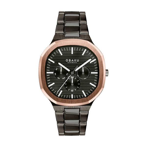 Obaku ILD Bottle - Chronograph Green Dial Stainless Steel Watch V275GMEESE main image 1