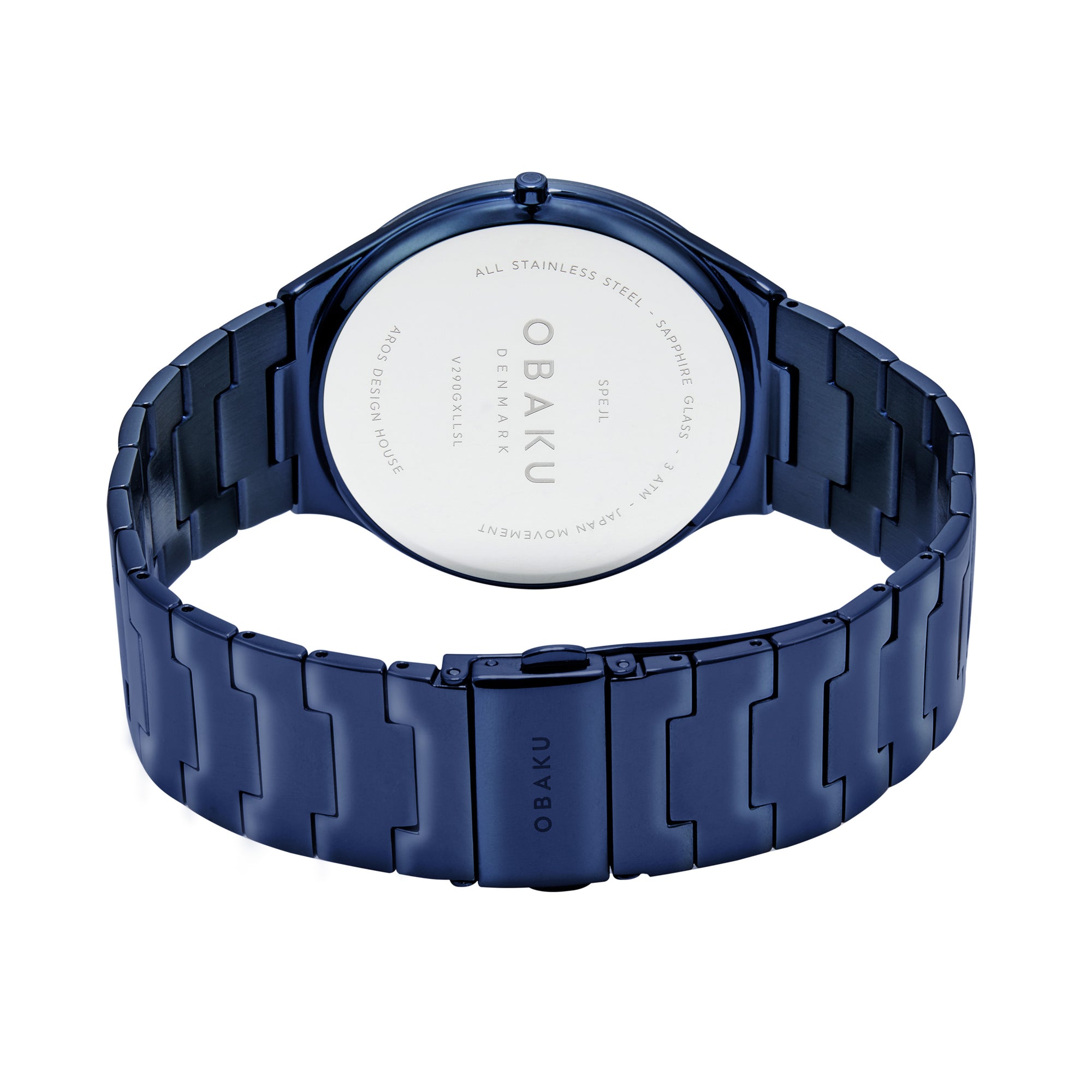 Obaku Gents Spejl - Blue