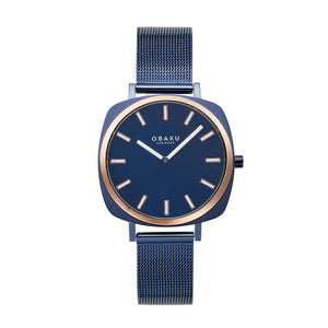 Obaku Ladies Punkter Lille - Ocean