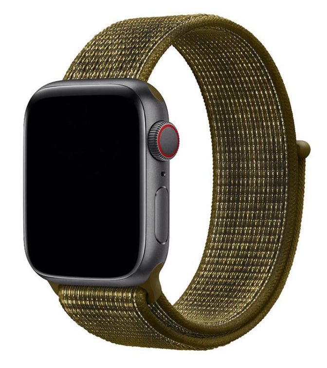 Velcro Replacement Band for Apple Watch - Army