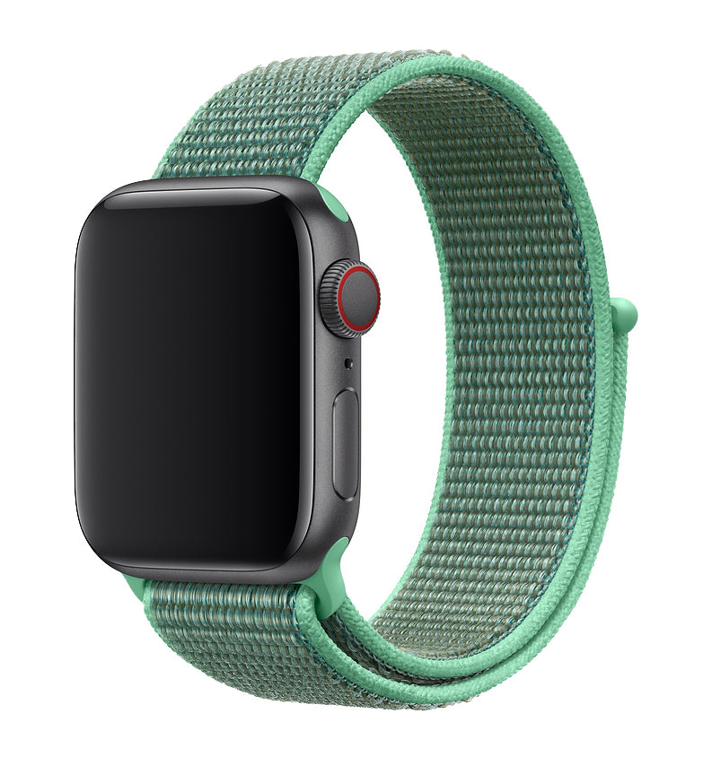 Velcro Replacement Band for Apple Watch - Mint Green