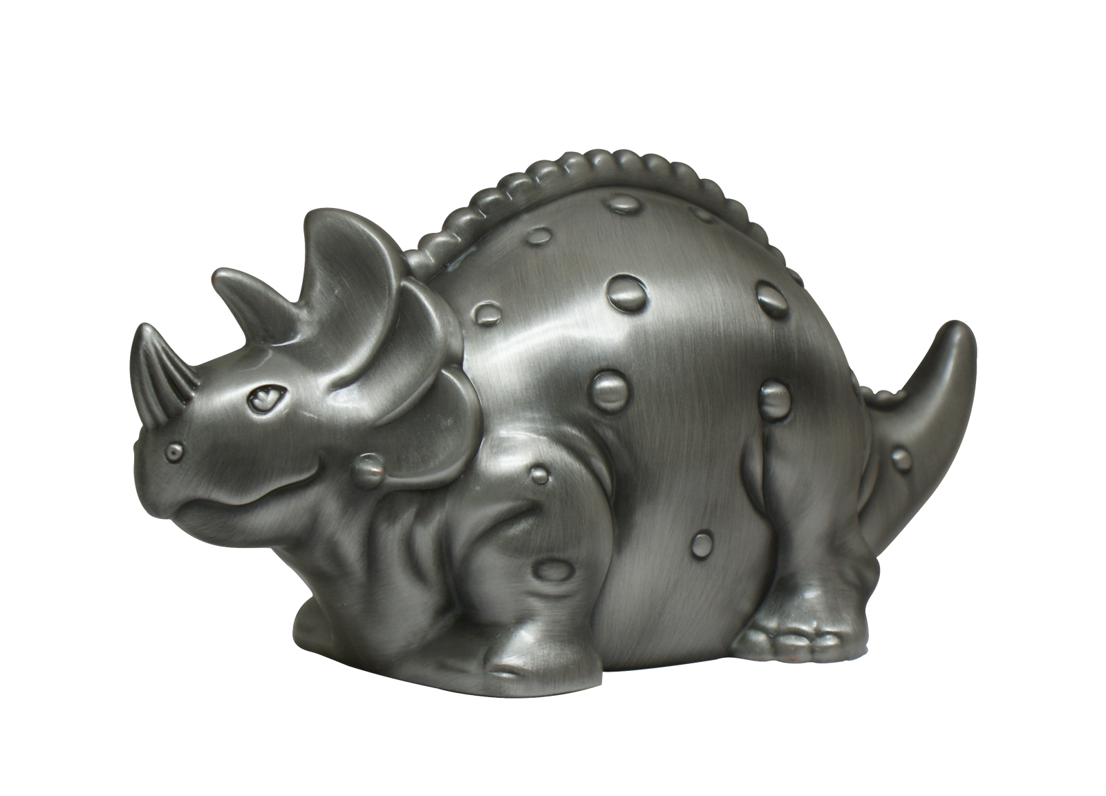Pewter Dinosaur Money Box