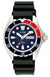 Classic Dive Watch - 200m - Blue/Red