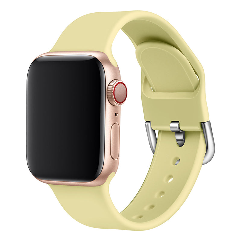 Replacement Band for Apple Watch 42/44/45mm Case Size - Yellow