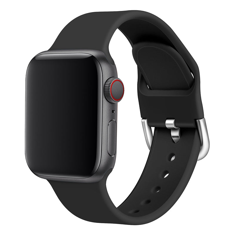 Replacement Band for Apple Watch 42/44/45mm Case Size - Black