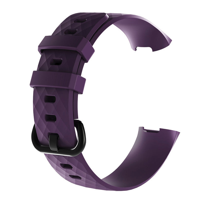 Replacement Band for Fitbit Charge 3/4 Size Small - Purple